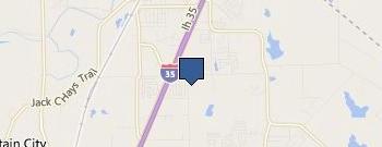 Hays C I S D Food Service location map
