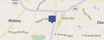 Anderson Custom Landscaping location map