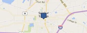Sulphur Springs Economic location map