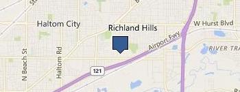 Fort Worth Digital Print Sltns location map