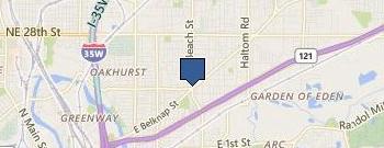Beach Pain Center location map