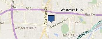 Christ the King Episcopal Chr location map