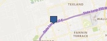 The Woodhouse Day Spa - Midland, Texas location map