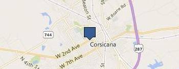 Corsicana Ac & Sheet Metal CO location map
