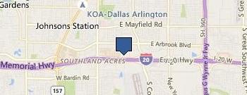 Cotton Patch Cafe location map