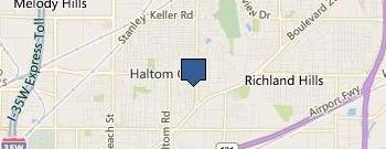 Pro-Cuts location map