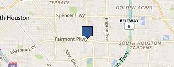 Southeast Harris County Dermatology Associates location map