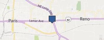 Claire's location map