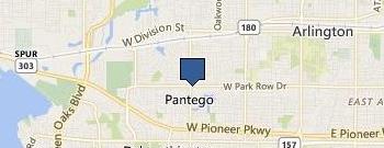 Del Taco location map