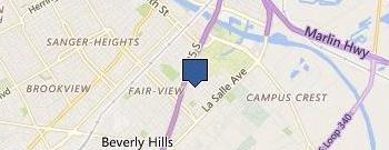Waco Comet Cleaners Inc location map