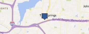 O'Brien Overhead Doors location map