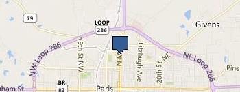 Lamar Electric CO-OP location map