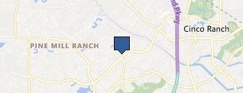 Cinco Meadows Dental location map