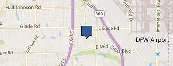Lone Star Carpet Cleaning CO location map