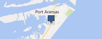 Port Aransas Escapes location map