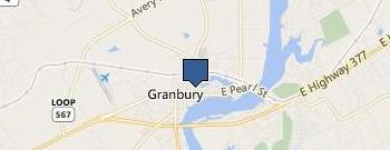 Granbury City Hall location map