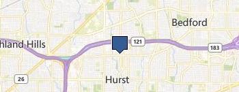 Mid-Cities Dental Assoc location map