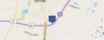 Holiday Inn Express location map