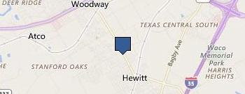 Hgs Self Storage location map