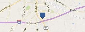 LA Quinta Inn location map