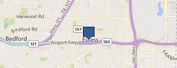 Euless Environmental Health location map
