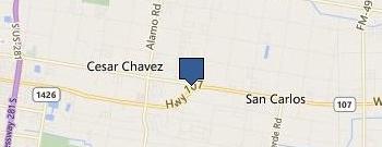 Stripes location map