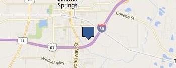 Holiday Inn Express location map