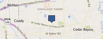 Davidson Vaughn W location map