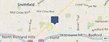 Heartland Hospice Service location map
