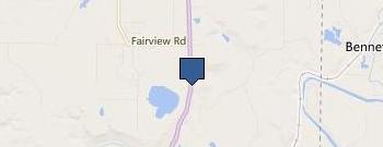 Hilltop Water Treatment Plant location map