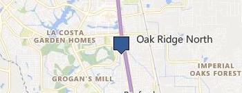Yoga Studio of the Woodlands location map