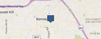 DFW Social Life location map
