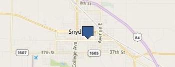 Snyder Independent Sch Dist location map