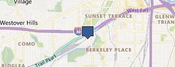 Vera Bradley location map