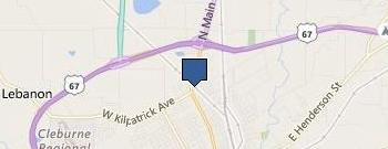 LA Quinta Inn location map