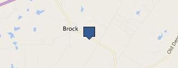 Brock Isd High School location map