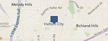 City Of Haltom location map