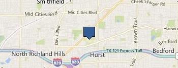 Northeast Campus Bookstore location map