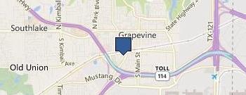 Eye Associates of Grapevine location map