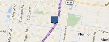 Stripes location map