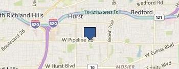 Omega Billiards location map