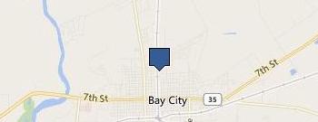 Bay City Public Works location map