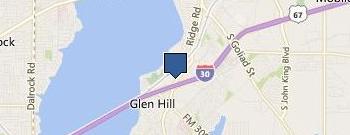 Ebby Halliday, Realtors, location map
