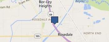 Mustang Tractor location map