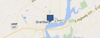 Historic Granbury Merchants Association location map