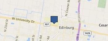 University of TX-Pan American location map