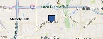 Cowboy location map
