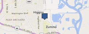 Lamar Institute of Technology location map