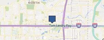 A Class Movers Arlington location map