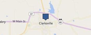 Red River County Office location map